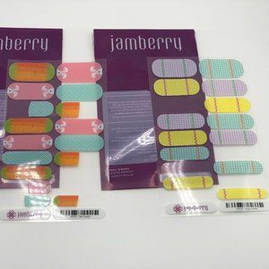 Jamberry Holiday Easter Wraps, Partial Set x2
